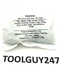 SNAP ON TOOLS USA  3/8" Inch Drive Ratchet Repair Kit RKRF80 F80 FHL80 FL80 New