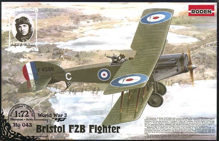 Roden 043 - 1:72 Bristol F.2B Fighter - New