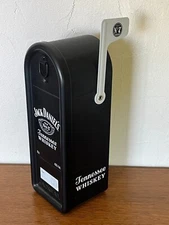 Old whiskey box JACK DANIEL'S empty / Empty mailbox tin from France DOSE