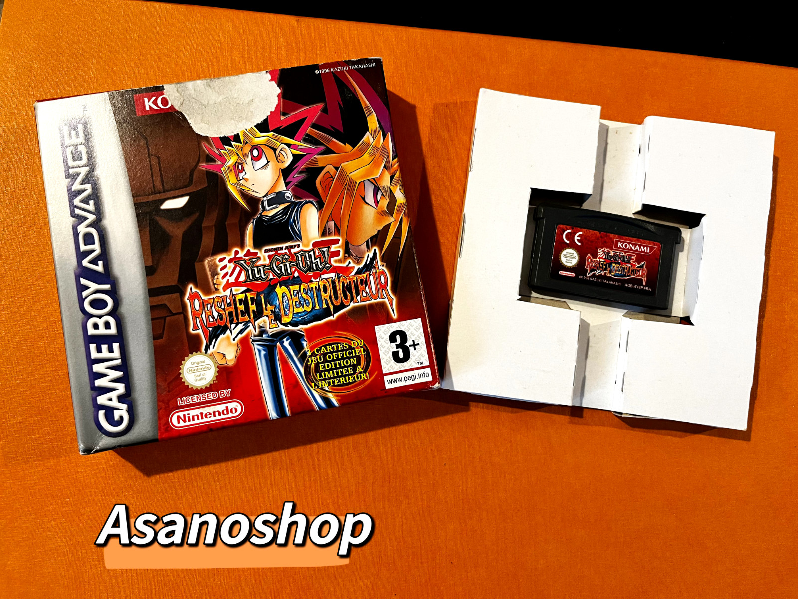 Yu-Gi-Oh Reshef Le Destructeur  Game Boy Advance GBA 🌟 SANS NOTICE 🌟