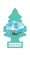 Little Trees Cardboard Hanging Car, Home  Office Air Freshener Bayside Breeze 