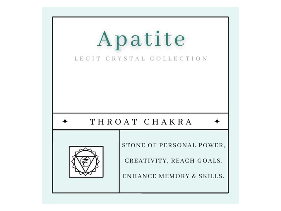 Aretes de apatita cruda - piedras preciosas curativas piedras de nacimiento joyas hechas a mano Foto 3 de 3