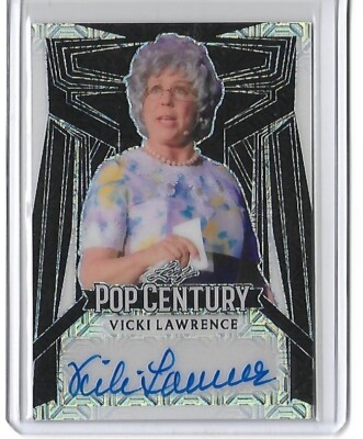 VICKI LAWRENCE MAMAS FAMILY Leaf Pop Century SP Auto Last MOJO 1 Autograph 4/4