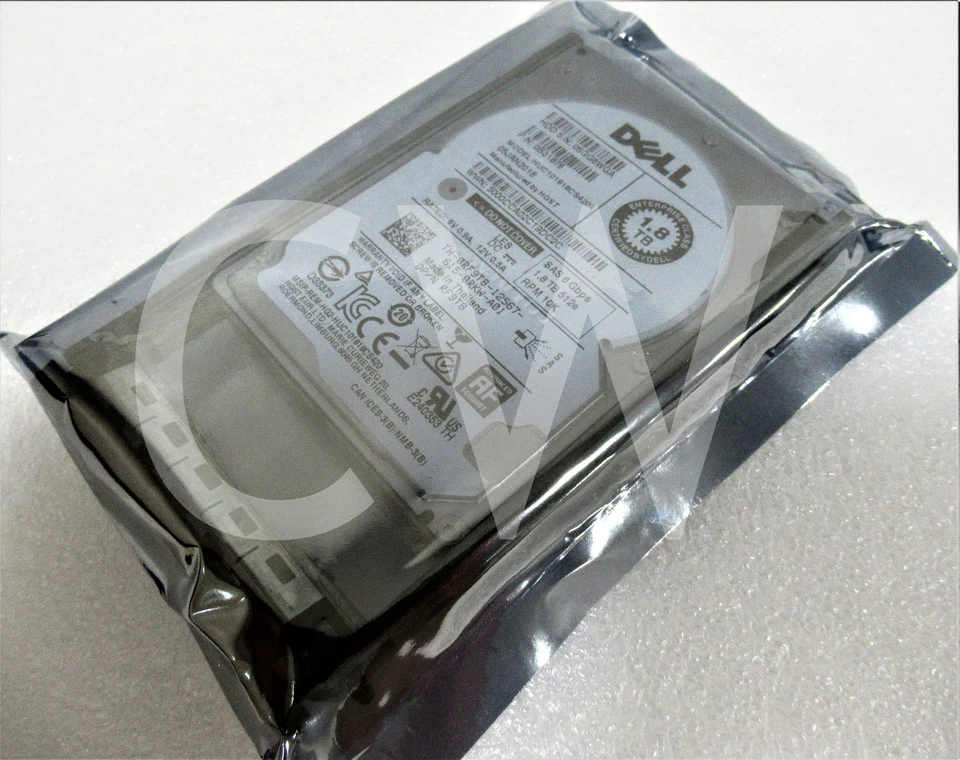 RF9T8 HUC101818CS4204 Dell 1.8TB 10KRPM 6Gbps  2.5"SAS SERVERHDD HardDrive - Image 2 of 2