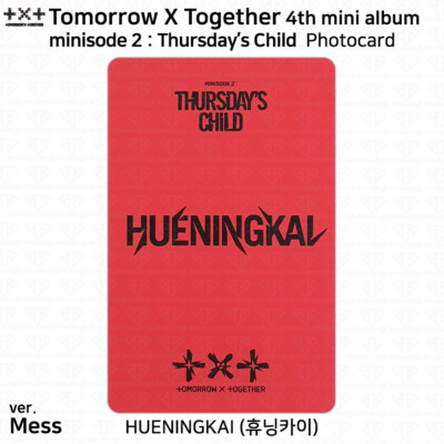 TXT 4th Mini Album Minisode 2 Thursday's Child Official