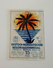 GERMAN COLONY 75 PFENNIG 1921 *KIAUTSCHAU ILTISBERGE* GERMANY BANKNOTE (11968)