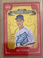 Nate Pearson RC 2021 Debut Diamond Kings #DDK-TO Red Frame