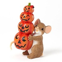 Enesco Charming Tails Figurine, 3.5-inch, stacked Pumpkins, New, Free Shipping on sale Enesco Charming Tails Figurine, 3.5-inch, stacked Pumpkins, New, Free Shipping on sale
