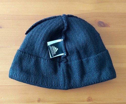 DSV adidas Mütze, Größe L, schwarz, Wintermütze, Strickmütze, Fleeceanteil Innen - Bild 3 von 5