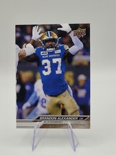 2024 Upper Deck CFL Brandon Alexander Gold