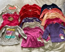 15 Piece Lot for 12 Months Shirts Long sleeves