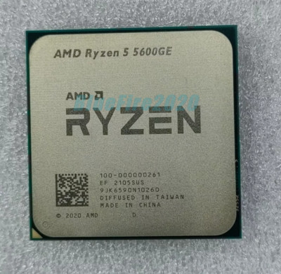 AMD Ryzen 5 R5 5600GE AM4 CPU Processor 6-Core/12-Thread 3.4 GHz Desktop 35W