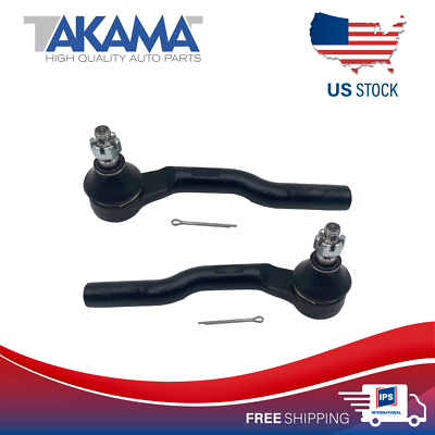 #ad 2 Pcs Front Steering Outer Tie Rod Ends RH LH For 15 20 HONDA FIT $36.27