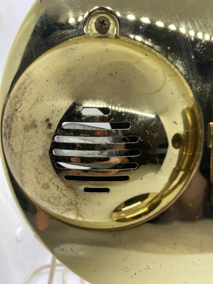 Espelho Jerdon First Class 9" acabamento dourado brilhante #JD7G/470 3x MAG WALLMOUNT - Imagem 2 de 4