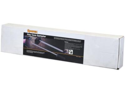 Core Sampler for Nutrient Testing - 20'' Depth, Drill Compatible, Replaceable Tip