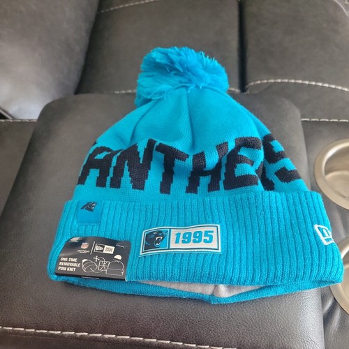 Bonnet New Era NFL Carolina Panthers - Tricot Field Sideline - Bleu - Neuf