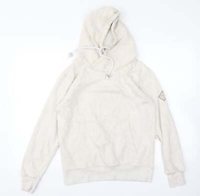FSBN Damen Hoodie beige Baumwollmischung Größe S
