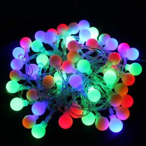 BERRY LIGHTS SUPER BRIGHT LED BALL SHAPE ROUND FAIRY TIMER/MEMORY 100/200/500 - Picture 3 of 5