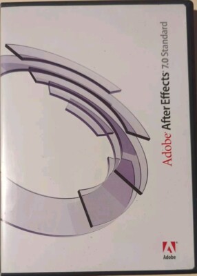 *NO SERIAL#* ADOBE AFTER EFFECTS 7.0 STANDARD PROFESSIONAL TRAINING *DISCS ONLY*