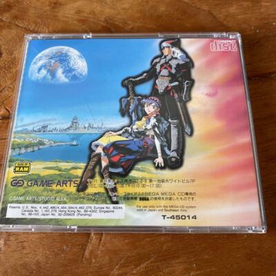 Game Arts LUNAR The Silver Star SEGA MEGA CD Japanese Retro game