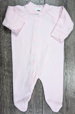 Baby Girl Clothes Nwot Gerber Preemie Light Pink Footed Outfit