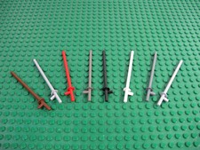 Vintage LEGO Lance Weapon Flag Holder Castle Knights (1 PCS) #3849- Choose Color