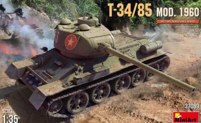 MINIART 37089 1/35 Scale T-34/85 MOD. 1960 Model Kit