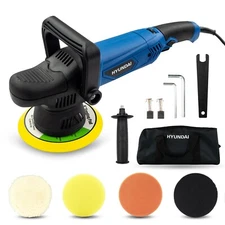 Car Polisher / Buffer Kit Electric 900W 150mm 1500-4500rpm Dual Action Hyundai