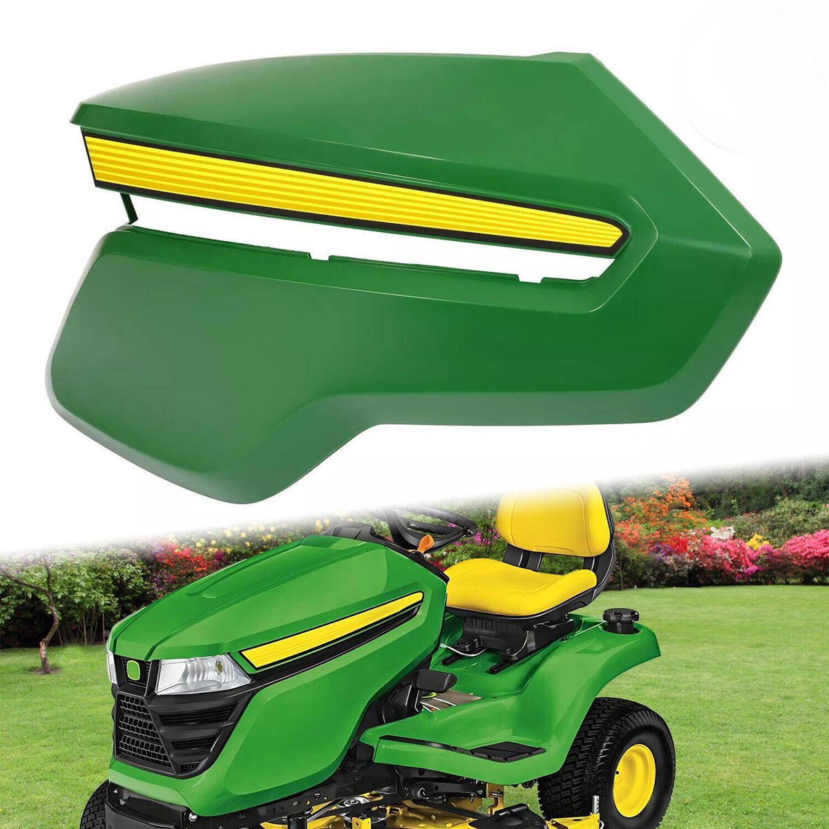 ABS Left Side Hood Panel For John Deere Mower X500 X530 X534 X570