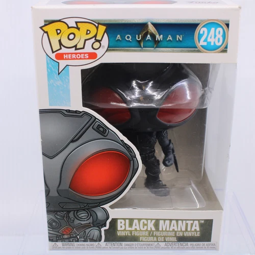 G6 Funko Pop DC Universe Vaulted Vinyl Figure Black Manta Aquaman 248