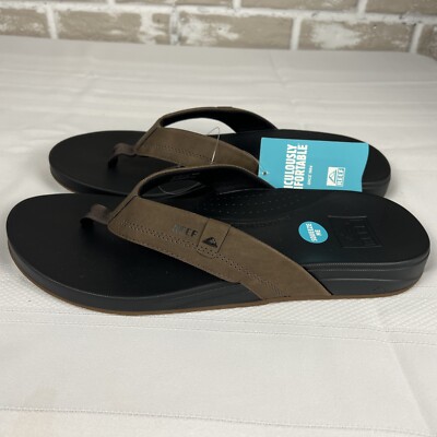 Reef Cushion Spring Flip Flop Sandal Brown CI3636 Men SZ 13  display picture 1