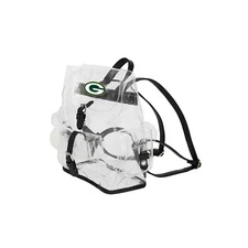Football NFL Green Bay Packers Lucia Clear Backpack 12" x 4.5" x 10" Licensed