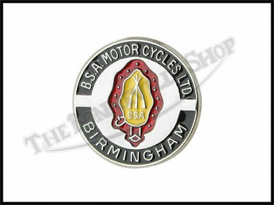 BSA A7 A10 A50 A65 GOLDSTAR 3 RIFLES LOGO ENAMEL LAPEL BADGE PIN PN# TBS-BADGE07
