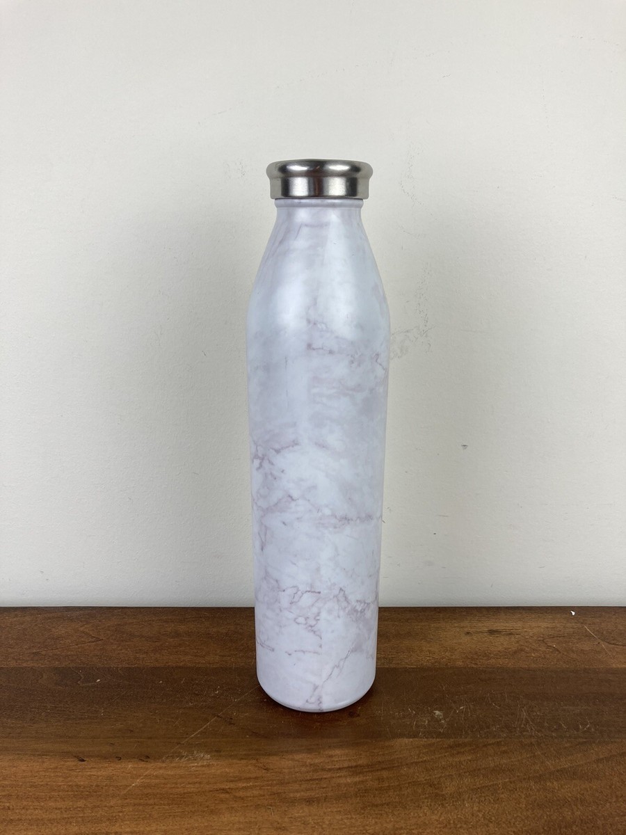 Tal 20 Oz Stainless Steel Insulated Modern Water Bottle White