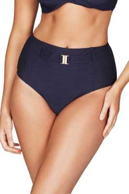 Sea Level Casablanca High Waist Hose mit Gürtel Größe 14 Nachthimmel