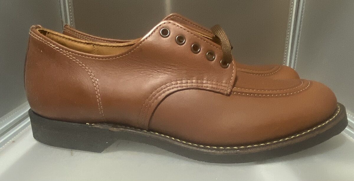 Red Wing 8071 Sport Shoe Velva Retan Made In USA Oxford Shoe | eBay