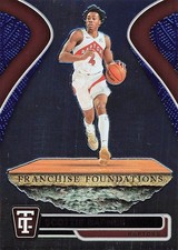 Scottie Barnes 24-25 Totally Cert. #13 Franchise Foundations Mirror Blue /265