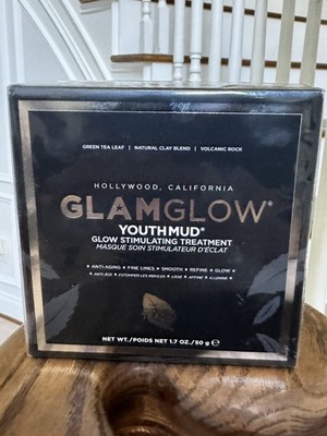 GlamGlow Youthmud Hollywood California Glow Stimulating Treatment 1.7oz Sealed