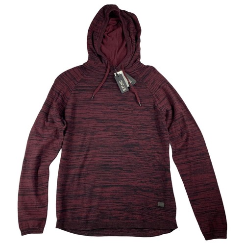 Buffalo David Bitton Herren Kapuzenpullover Pullover Burgund S - Bild 1 von 4