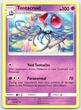 Pokemon TCG Tentacruel SM - Team Up NM Uncommon 61/181