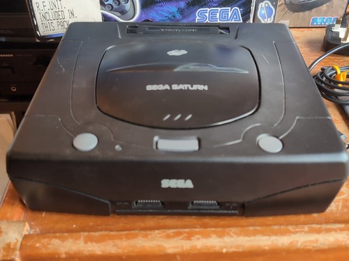 Sega Saturn Mk 1 MK-80200-50 Boxed 2 Controller Scart Manual - Games K617 - Picture 2 of 20