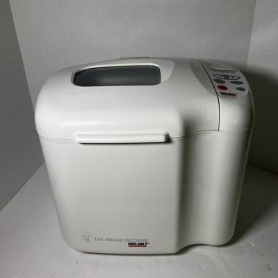 Welbilt Bread Machine Model ABM2H52S With Original Instructions And Recipe Book
