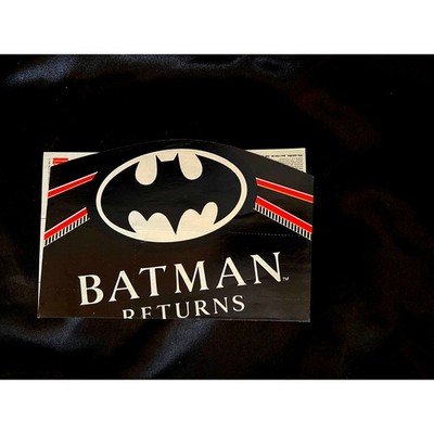 1992 SUPER UNIQUE VINTAGE ''BATMAN RETURNS/McDONALD'S PROMO FLYER'' - M