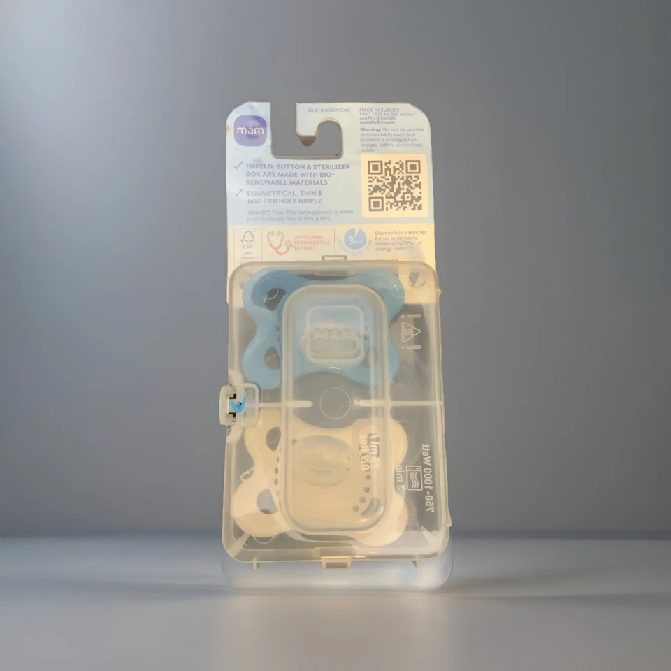 Chupete MAM Binkies Original Noche 6-16m Brilla en la Oscuridad 2 Piezas Foto 4 de 4