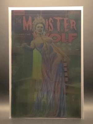 #ad #ad Mark Spears Monster and the Wolf #2 1:100 2026 Keenspot Comics Holofoil $157.49