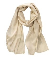 Women's bamboo cotton Scarves Light Soft Fashion Solid Scarf Wrap Beige Gray
