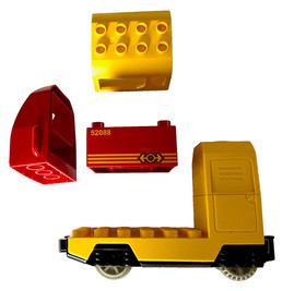 LEGO Duplo 3771 Train Starter Set,Tracks,Train Car, Figures,Station-100%Complete