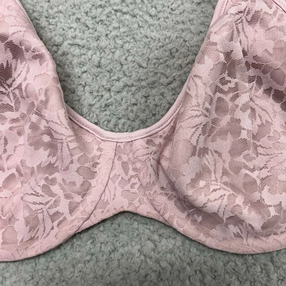 Sutiã Bali 40B camiseta sutiã 3382 costas alisamento copo macio - Imagem 3 de 4