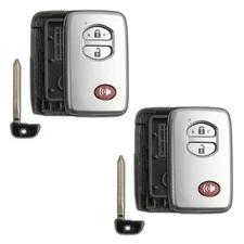 2 Key Fob Remote 3b Smart Shell Case Replacement for Toyota HYQ14AAB
