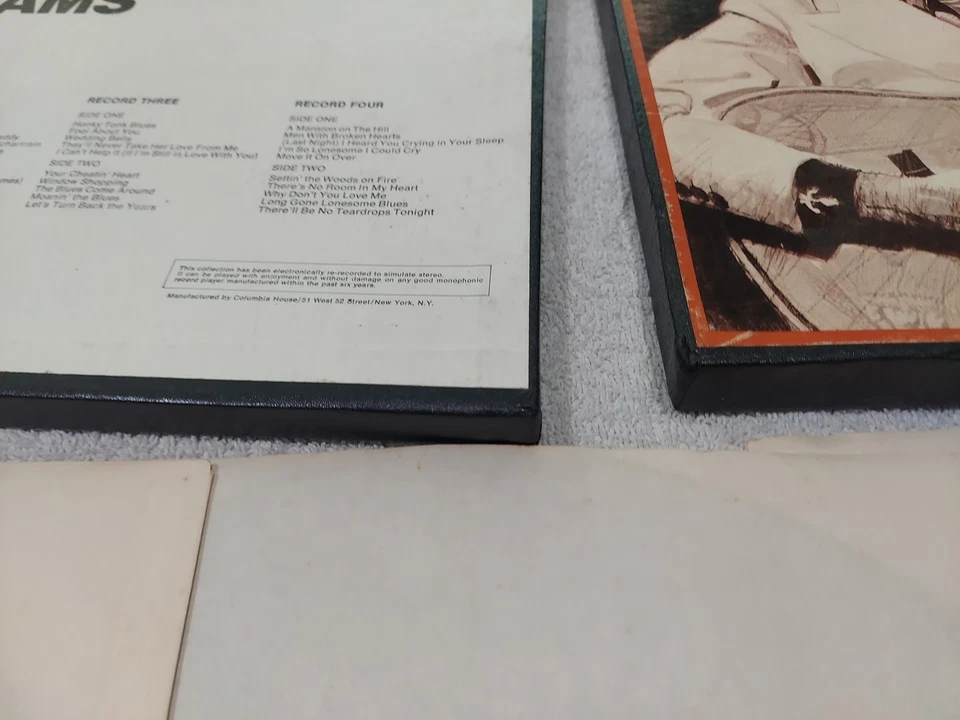 The Hank Williams Treasury 4-LP Box Set 1976 P4S 5616 - Image 4 of 4